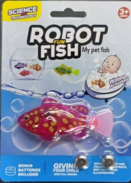LED Robot Fish Toy--Muaazon Store-Muaazon Store