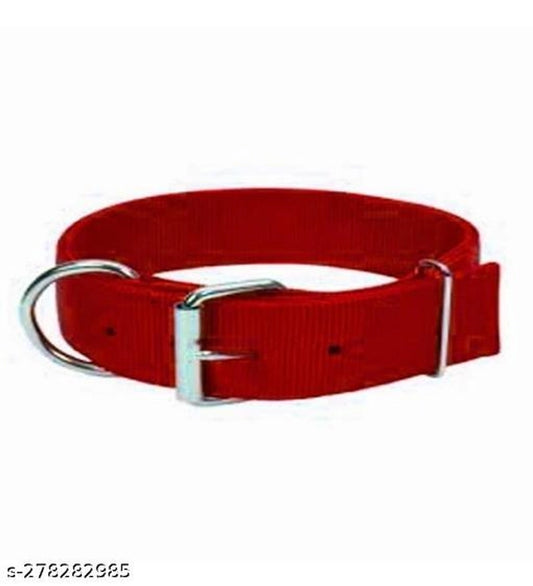 Nylon Coller 0.75 mm Neck Belt for Dog (Multicolor, S)