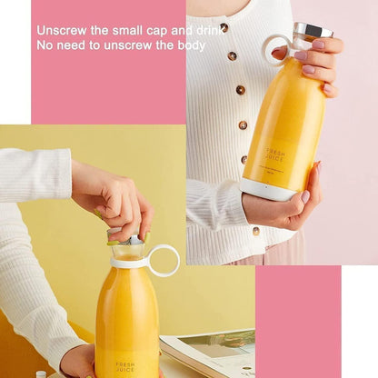 Electric Portable Mini Juicer Bottle-Bulbs-Muaazon Store-18052
