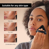 Triangle Powder Puffs for Face Powder Makeup Puff for Loose (Pack of 1)