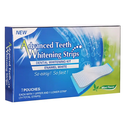 Teeth Whitening Strip Portable Dental Whitening Strip (Pack of 7)-Health, Fitness & Nutrition Books-Muaazon Store-19378