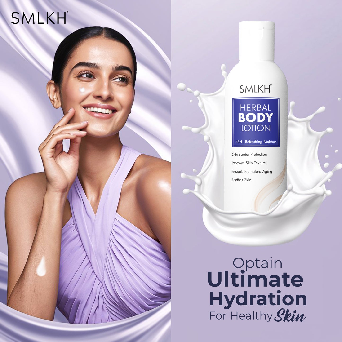 Deep Nourish Hydrating Body Lotion for Men & Women | Moisturizer for Skin 100ml Pk-1