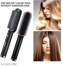 Hair Straightener brush for Women &amp; Men, Hair Styler