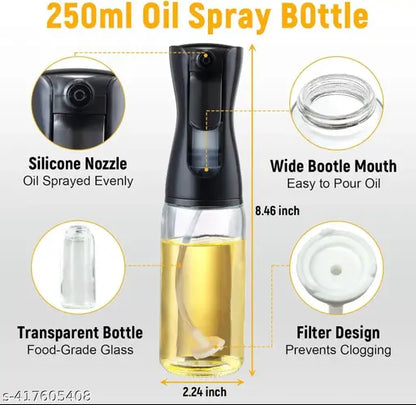 Advanced Glass Bottle Oil Sprayer-Oil Stoppers & Pourers-Muaazon Store-4485