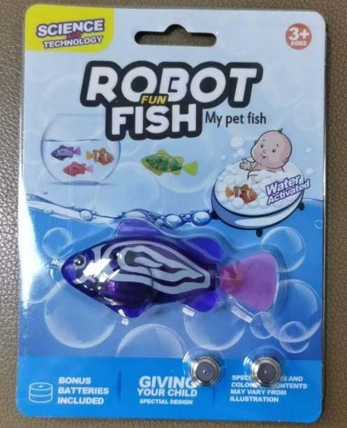 LED Robot Fish Toy--Muaazon Store-Muaazon Store