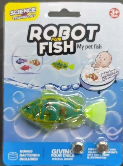 LED Robot Fish Toy--Muaazon Store-Muaazon Store