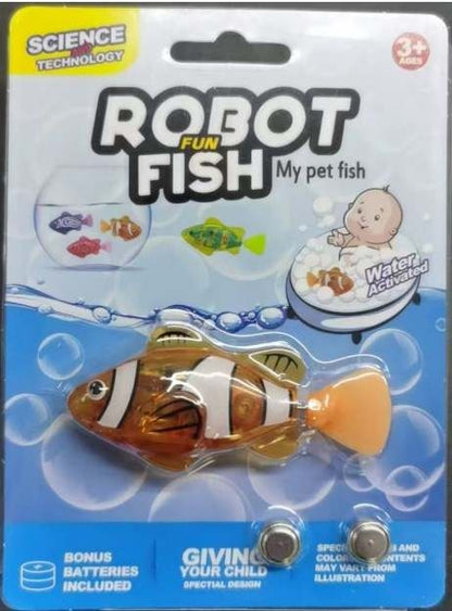 LED Robot Fish Toy--Muaazon Store-Muaazon Store