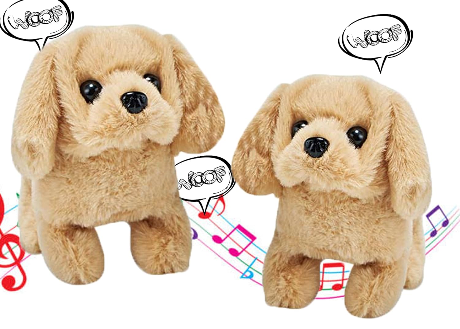Electronic Interactive Plush Puppy Toy--Muaazon Store-Muaazon Store