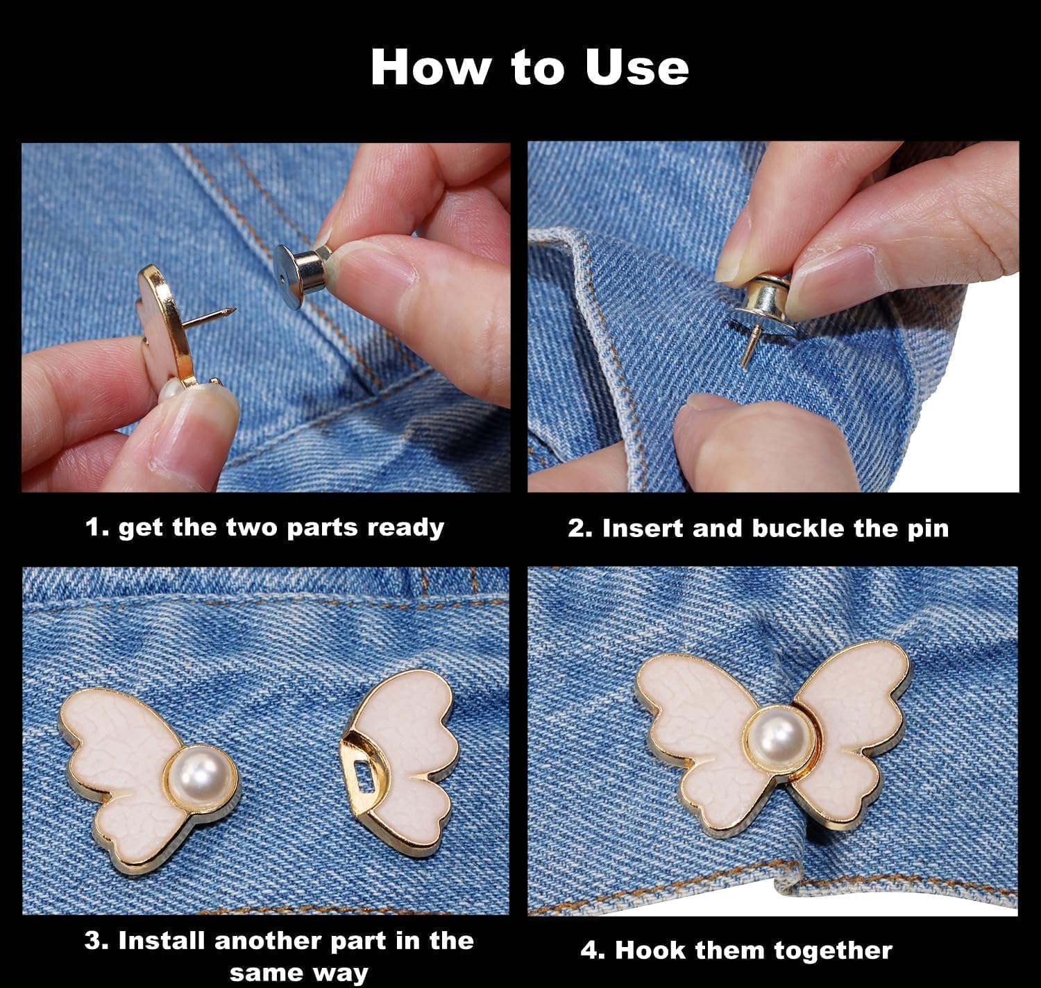 Butterfly Invisible Belt--Muaazon Store-Muaazon Store