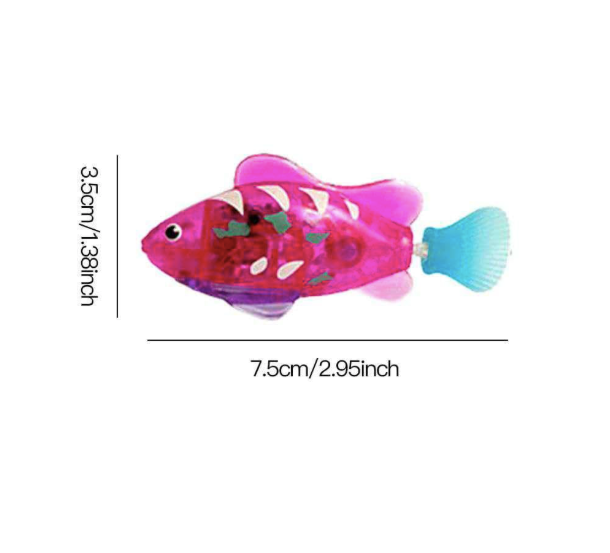 LED Robot Fish Toy--Muaazon Store-Muaazon Store