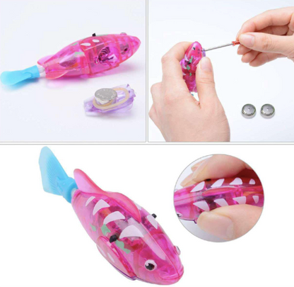 LED Robot Fish Toy--Muaazon Store-Muaazon Store