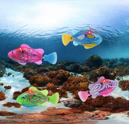 LED Robot Fish Toy--Muaazon Store-Muaazon Store